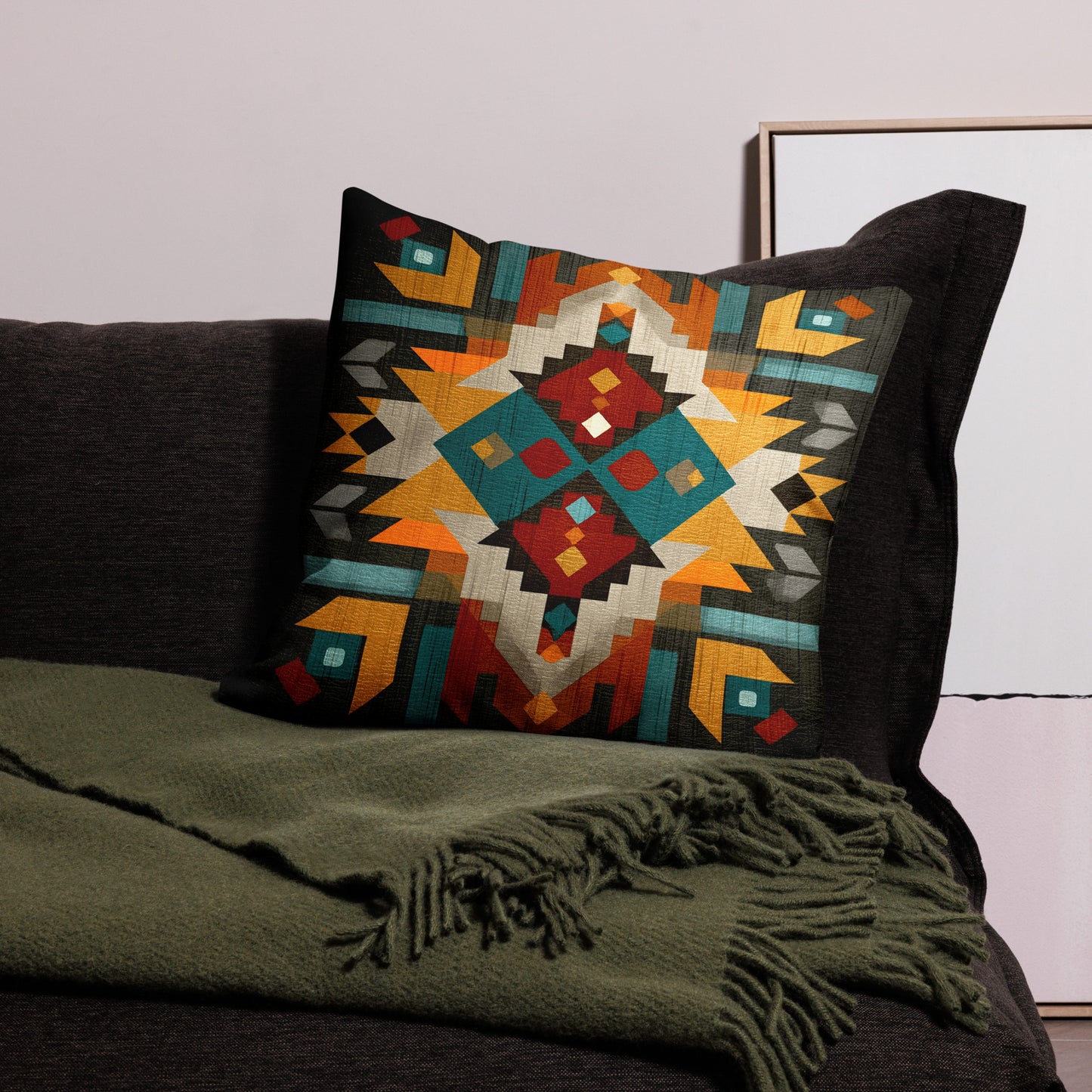 Navajo Bold - Premium Pillow