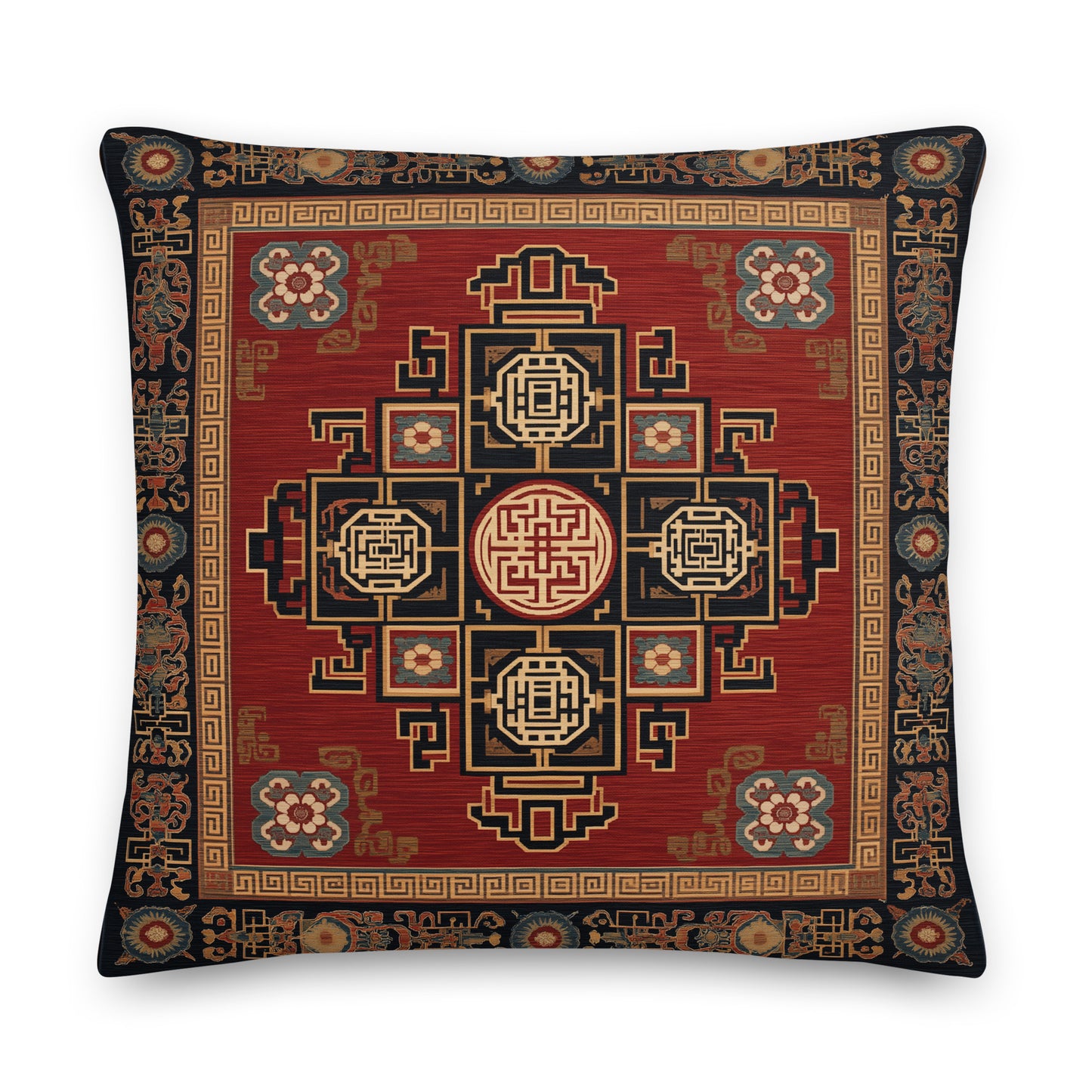 Temple Path - Premium Pillow